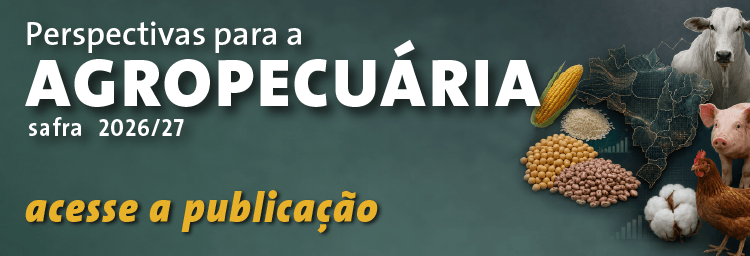 Clique e acesse as publicações das Perspectivas para Agropecuária 2026/2027