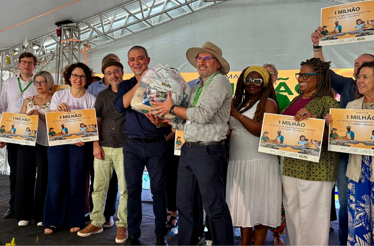 Imagem: Conab alcança o marco de 1 milhão de cestas de alimentos entregues desde 2023