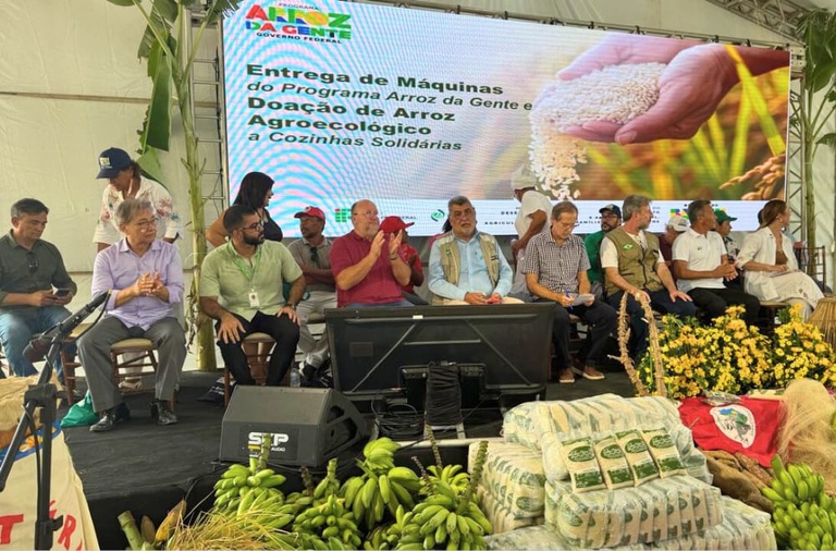 Imagem:  Conab amplia mecanização da agricultura familiar e fortalece produção de arroz no Nordeste