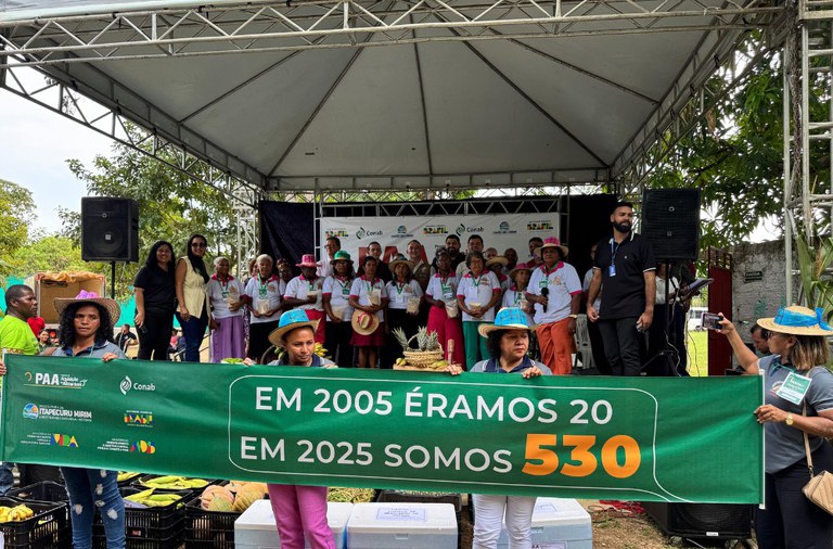 Imagem: MARANHÃO - Conab entrega 3,7 toneladas de alimentos do PAA no estado