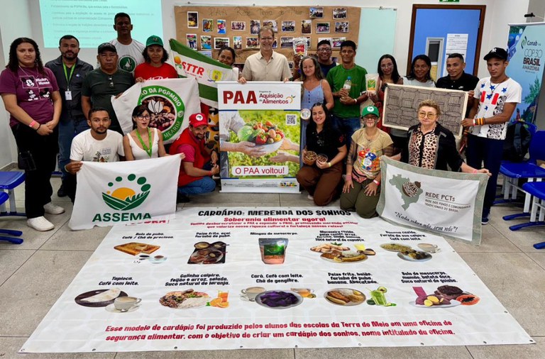 Imagem:  SociobioMais injeta R$ 1,4 milhão em comunidades amazônicas e fortalece alimentação tradicional, renda e governança territorial