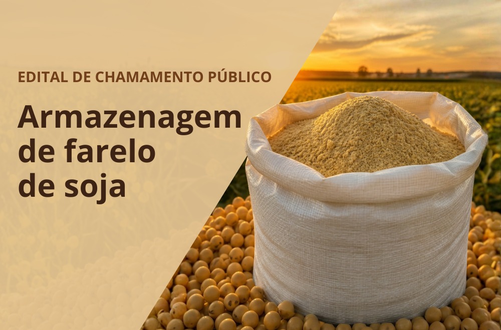 Publicado edital de chamamento público para armazenagem de farelo de soja
