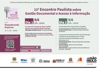 23º Encontro Paulista sobre Gestão Documental e Acesso à Informação