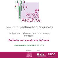 5ª Semana Nacional de Arquivos