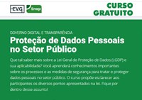 Curso ENAP: Proteção de Dados Pessoais no Setor Público