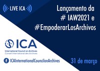 ICA promoverá encontro online sobre a Semana Internacional de Arquivos (#IAW2021)