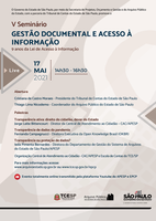 V Seminário Gestão Documental e Acesso à Informação