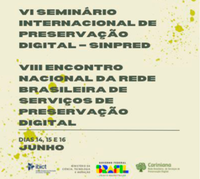 VI SINPRED e VIII Encontro Nacional da Rede Cariniana acontecem em junho