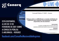Live: Consulta pública e-ARQ Brasil versão 2