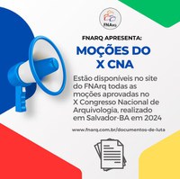 Moções do X CNA
