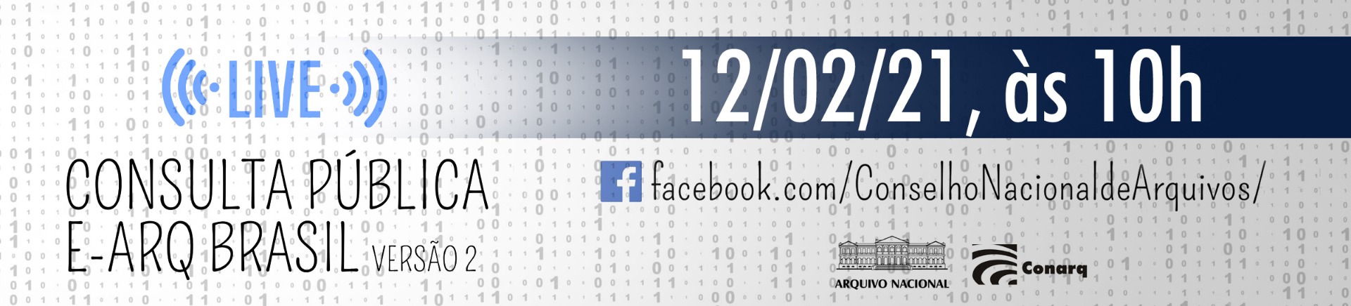 LIVE Consulta Pública E-Arq Brasil Versão 2. Participe!
