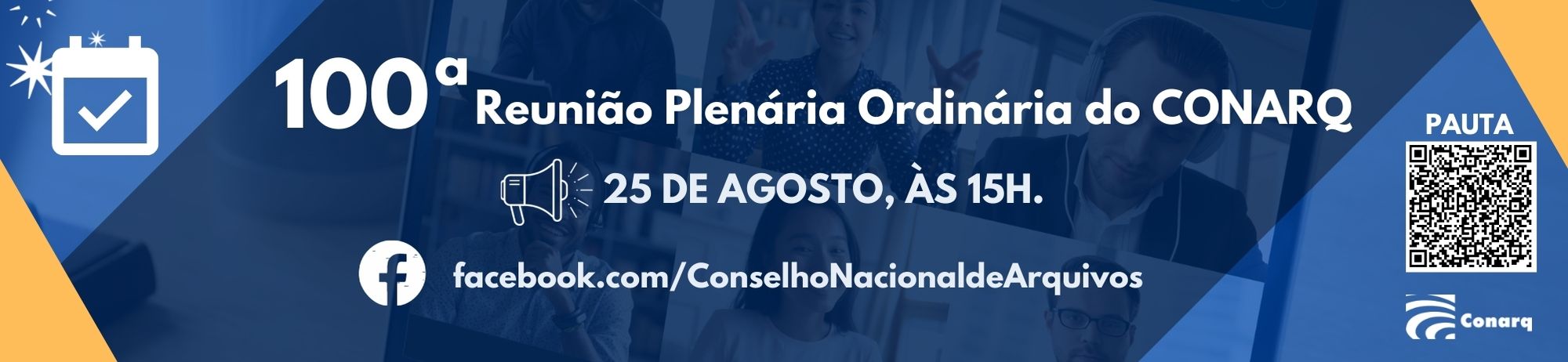 100ª Reunião Plenária Ordinária do Conarq