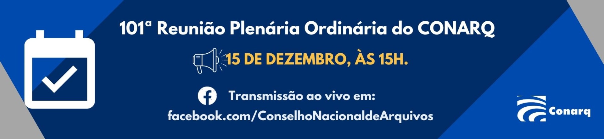 101ª Reunião Plenária Ordinária do Conarq