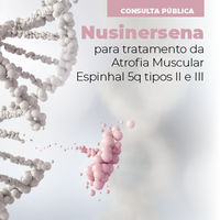 Conitec abre consulta pública sobre a incorporação do nusinersena para AME dos tipos II e III