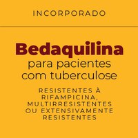 Novo medicamento para tuberculose beneficia pacientes com resistência ou intolerância a tratamento já disponível no SUS