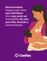 Recomendada triagem pré-natal para identificar vírus que pode ser transmitido de mãe para filho durante a amamentação