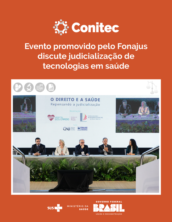 Evento promovido pelo Fonajus discute judicialização de tecnologias em saúde