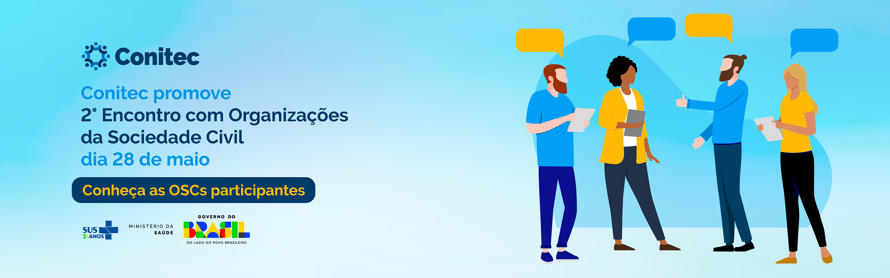 OSCs que estavam na lista de espera da primeira edição serão convidadas para participar