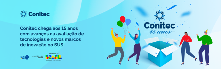 Imagem notícia conitec 15 anos