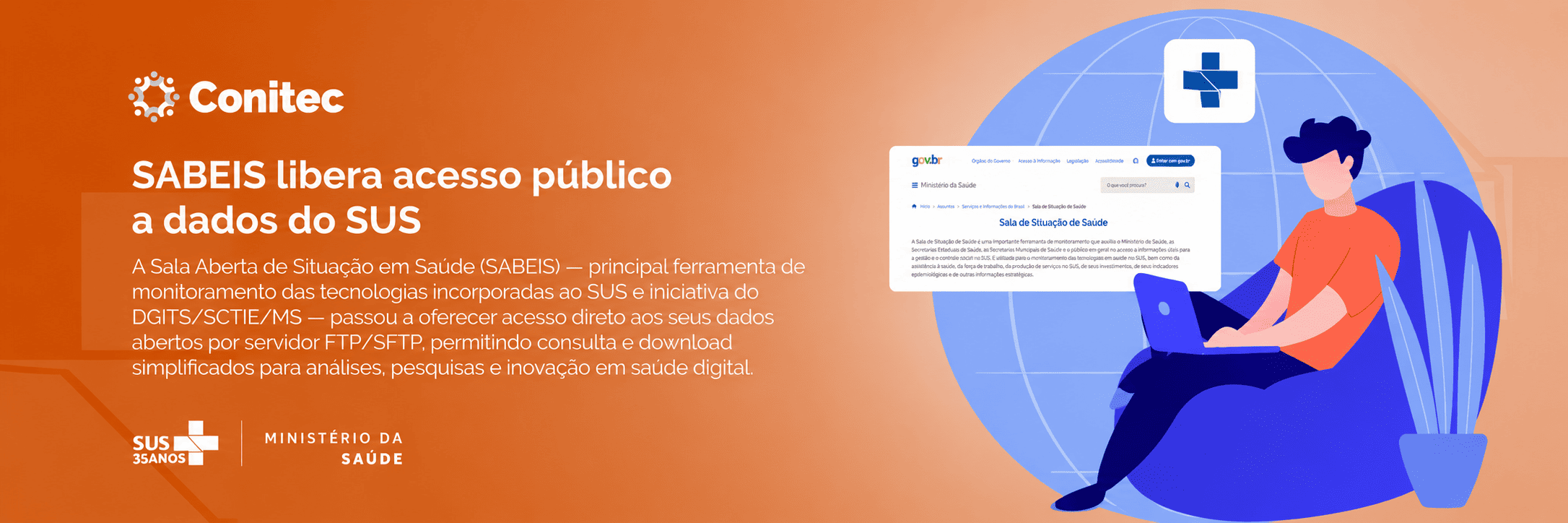 Imagem SABEIS libera acesso público a dados do SUS_card-conitec