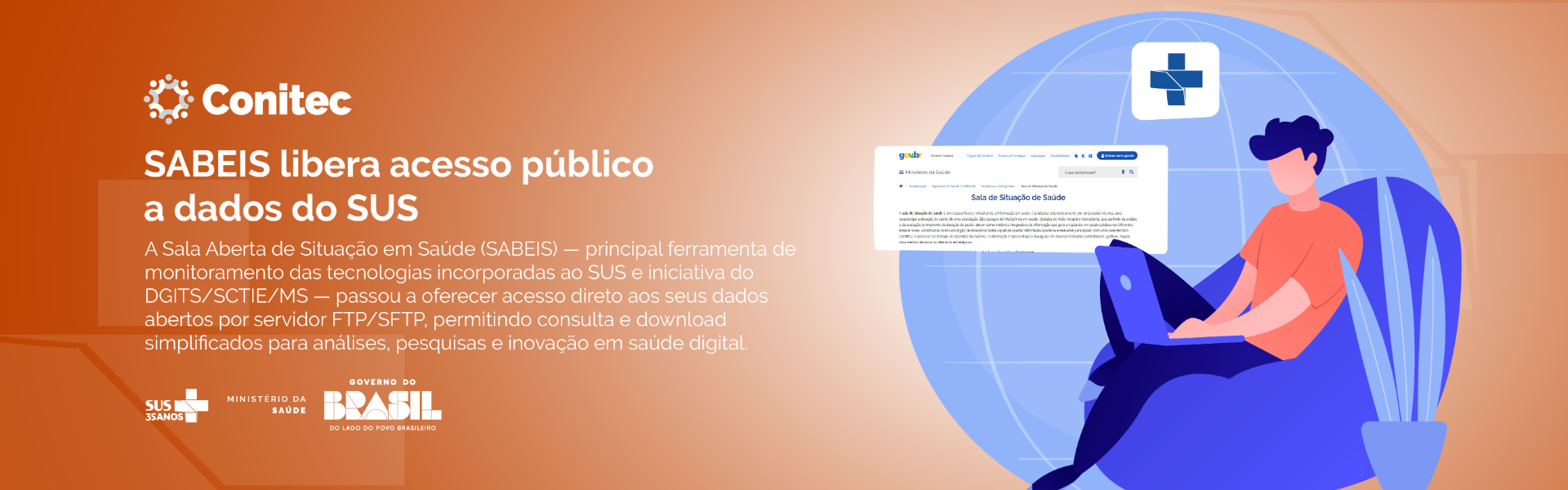 SABEIS libera acesso público a dados do SUS