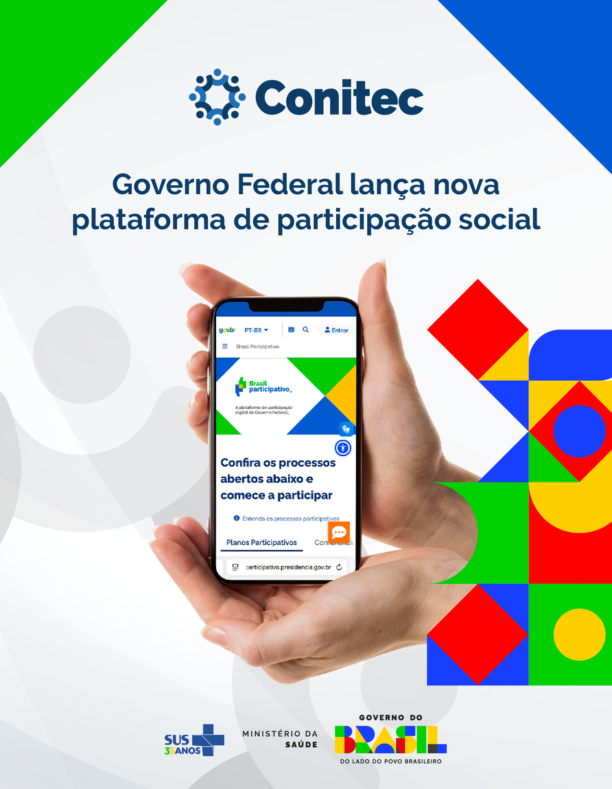 Entenda como a nova plataforma integra consultas públicas, cadastros da Conitec, chamadas para as audiências públicas e a perspectiva do paciente, ampliando a participação social no SUS