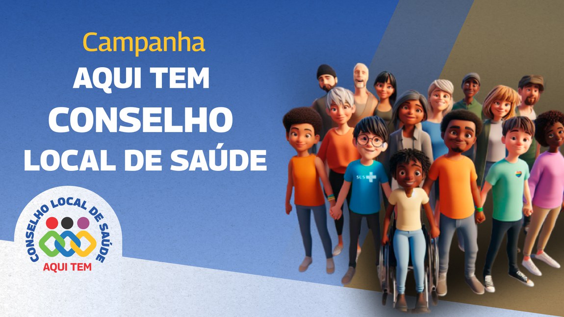 Banner Conselhos Locais de Saúde