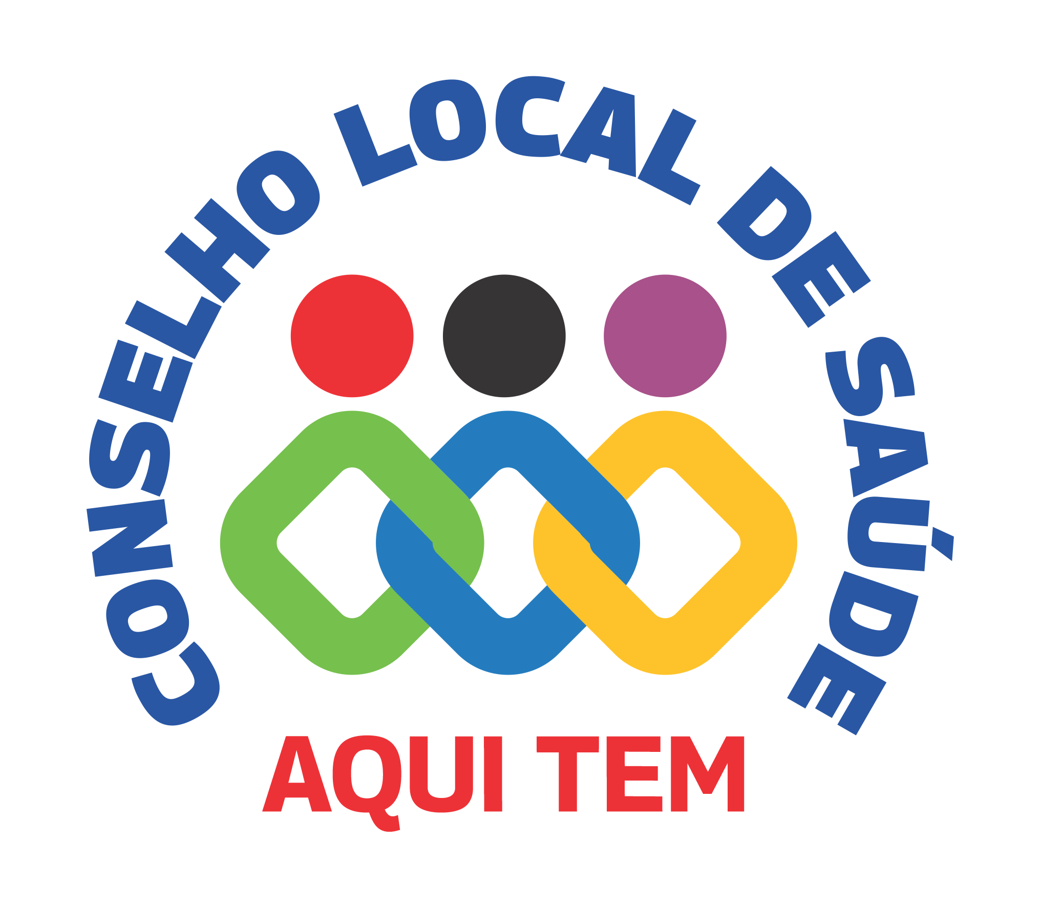 Logo Aqui tem conselhos locais de saúde