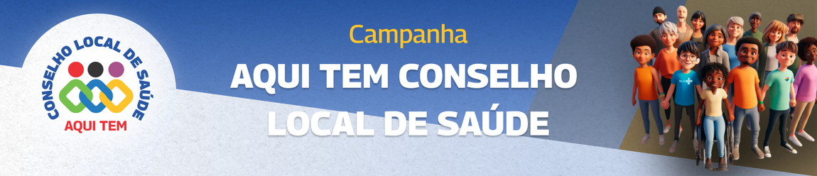 Banner Conselhos Locais de Saúde