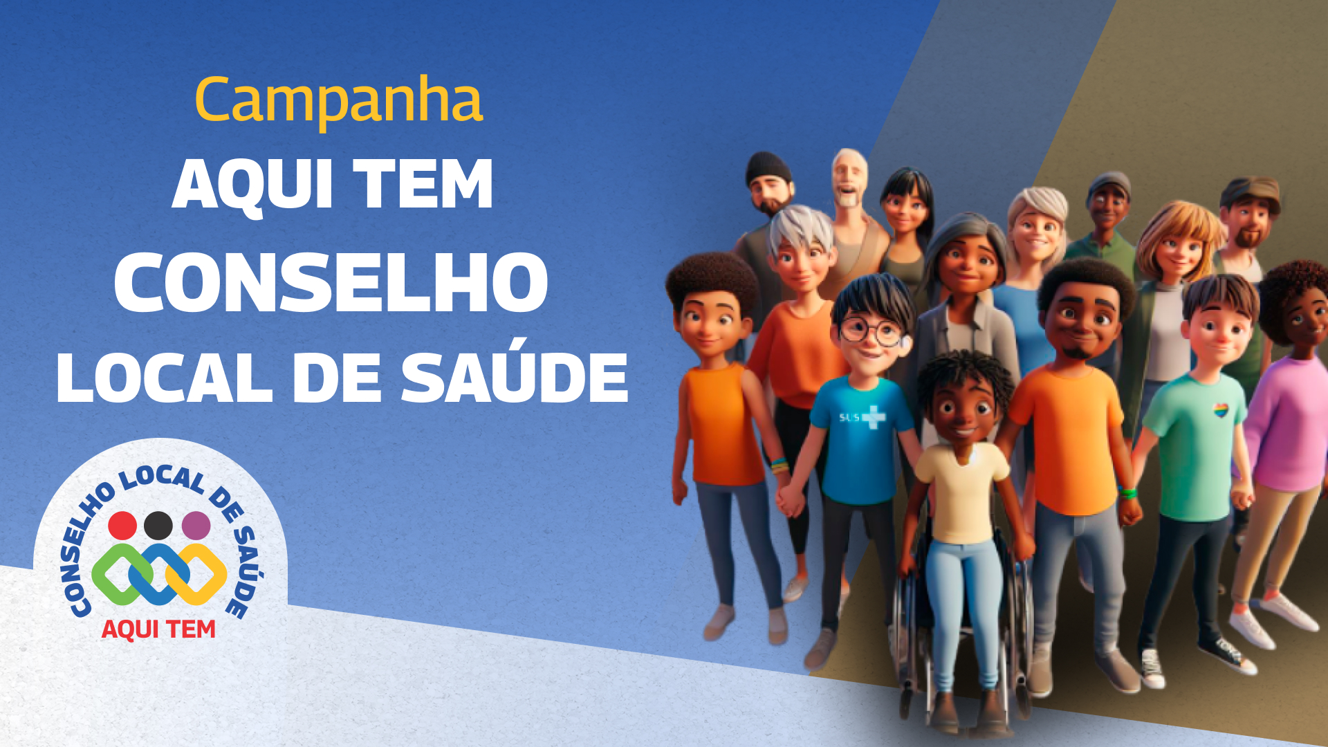 Banner Conselhos Locais de Saúde