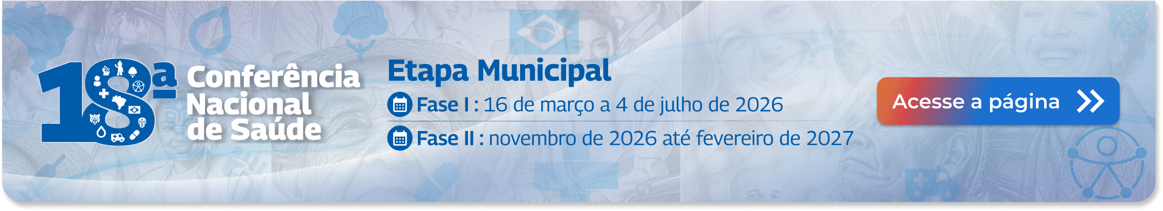 Acesse a página das etapas municipais