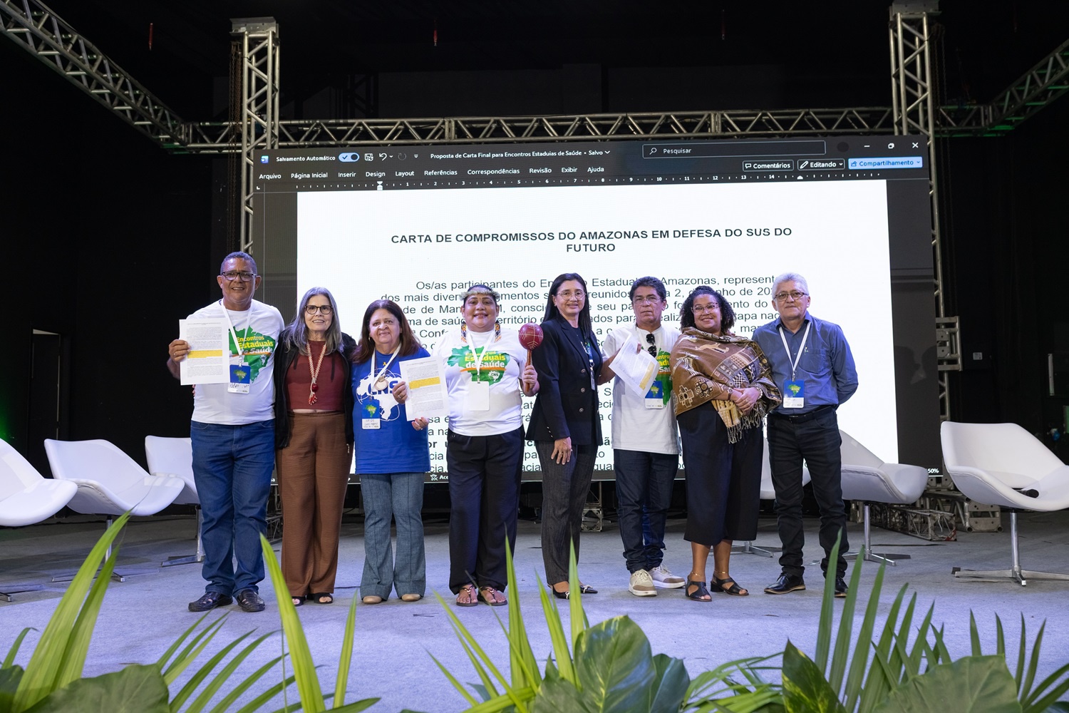 Encontro Estadual de Saúde do Amazonas. Crédito da Foto: Judah Levi