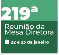 Card 219ª Reunião da Mesa Diretora