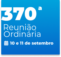 370ª Reunião Ordinária 10 e 11 de setembro