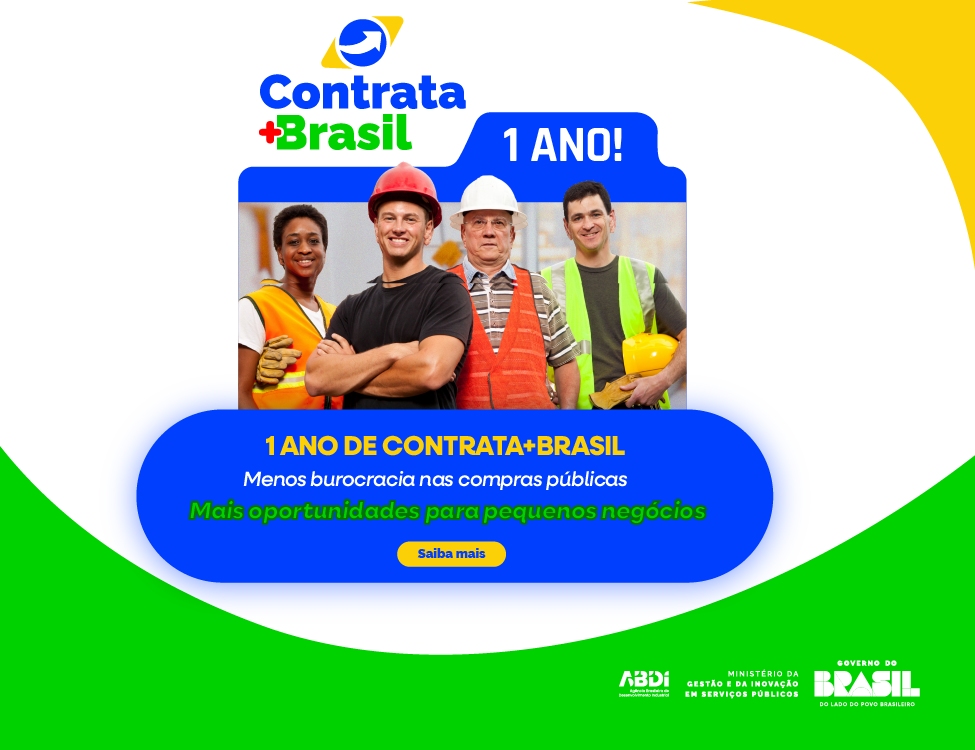 Um ano de contrata mais brasil