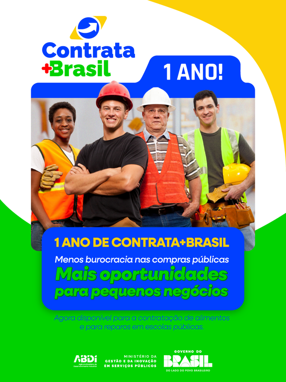 1 ano de Contrata+Brasil