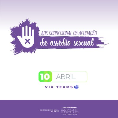 Banner - ABC da Apuração Disciplinar do Assédio Sexual — Oficina online