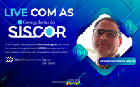 Live com as Corregedorias do SISCOR