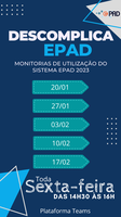 Monitorias de utilização do sistema e-PAD serão realizadas às sextas-feiras