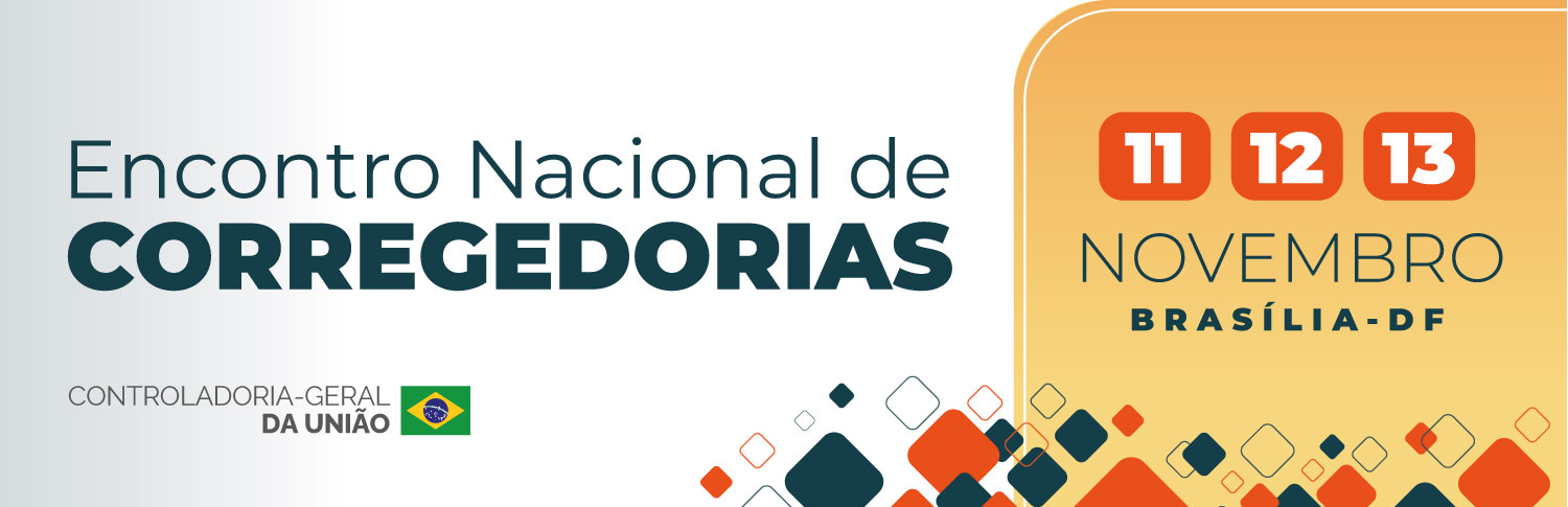 Encontro Nacional de Corregedorias 11, 12 e 13 de novembro de 2026