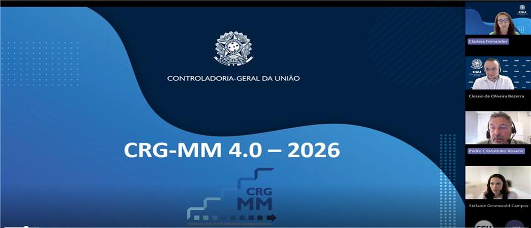 CRG inicia ciclo de oficinas preparatórias do Modelo de Maturidade Correcional