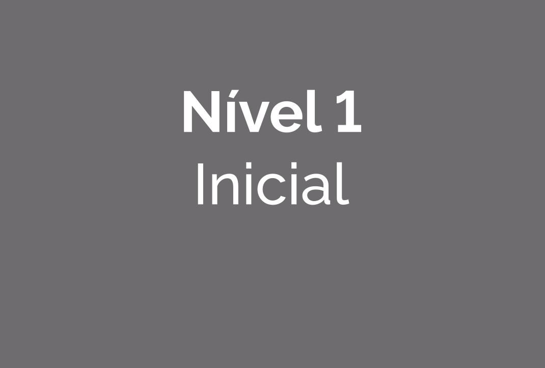 Nível 1 - Inicial