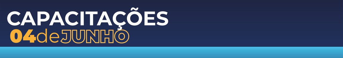 Banner Capacitações 4 de junho