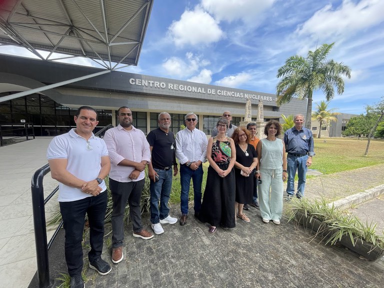 Visita da ANSN ao CRCN-NE/CNEN