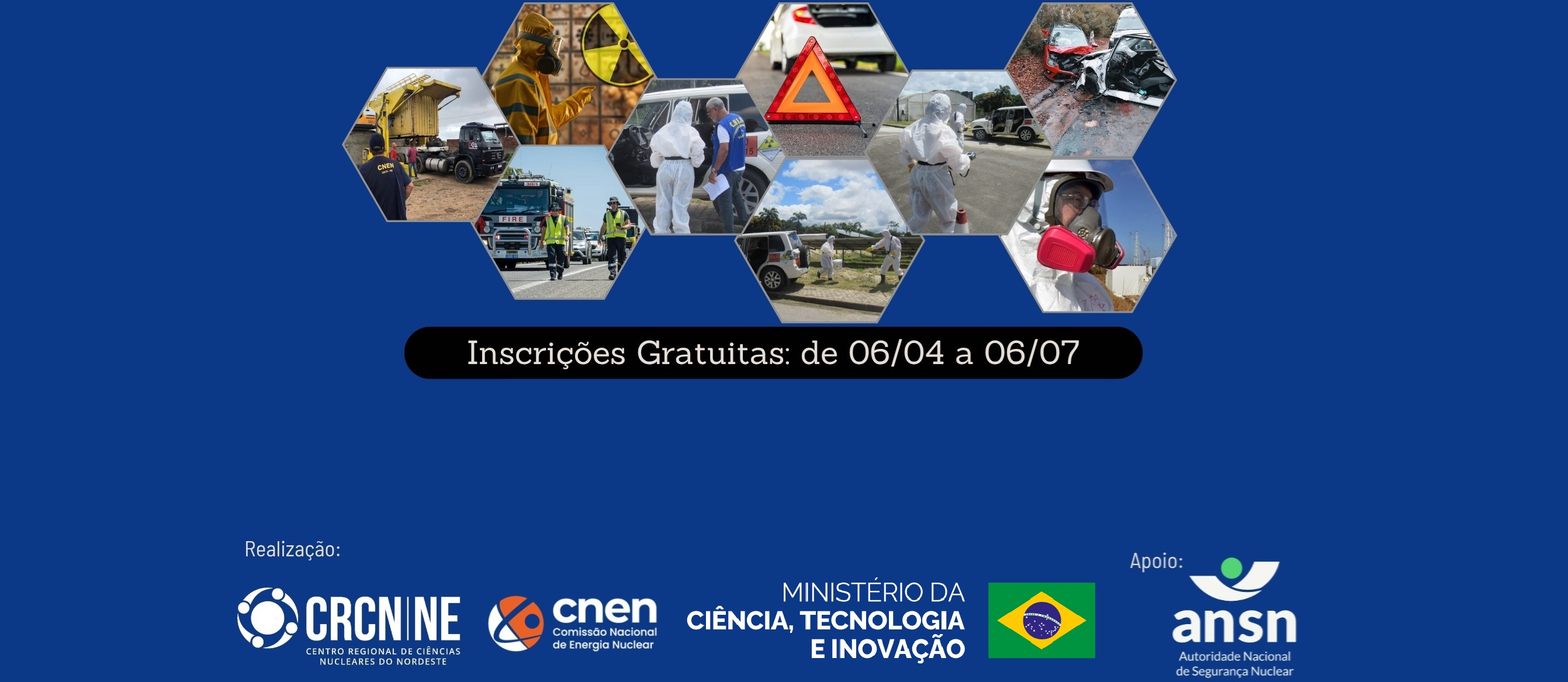 Curso de Atendimento à Ocorrência com Transporte de Material Radioativo