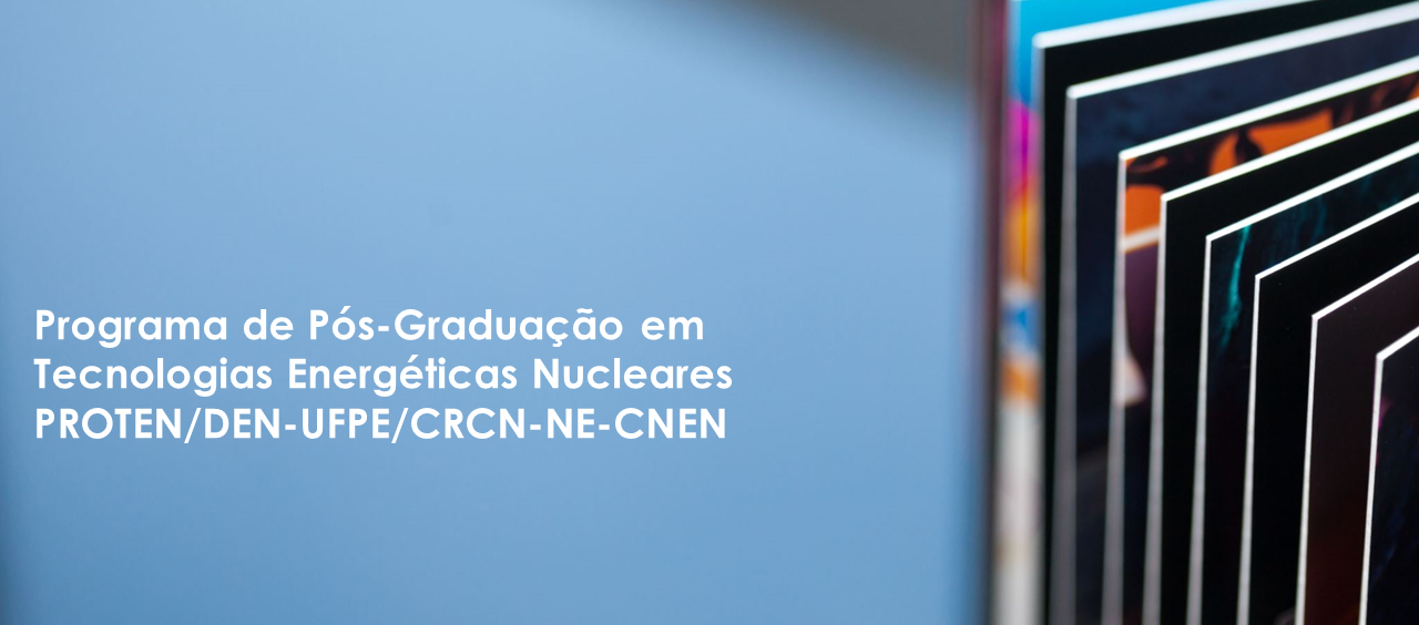 Banner sobre o Programa de Pós-Graduação em Tecnologias Energéticas Nucleares