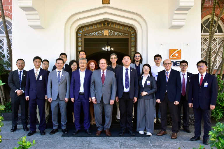 CNEN recebe delegação chinesa para fortalecer cooperação em gestão de rejeitos radioativos