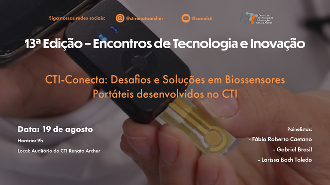 13 Encontro de Tecnologia e Inovação.