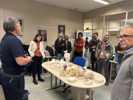 Laboratório de modelagem e impressão 3D.