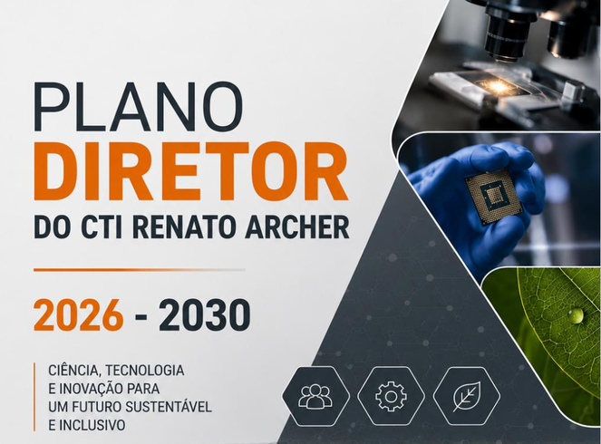 Capa do Plano Diretor do CTI Renato Archer 2026-2030.